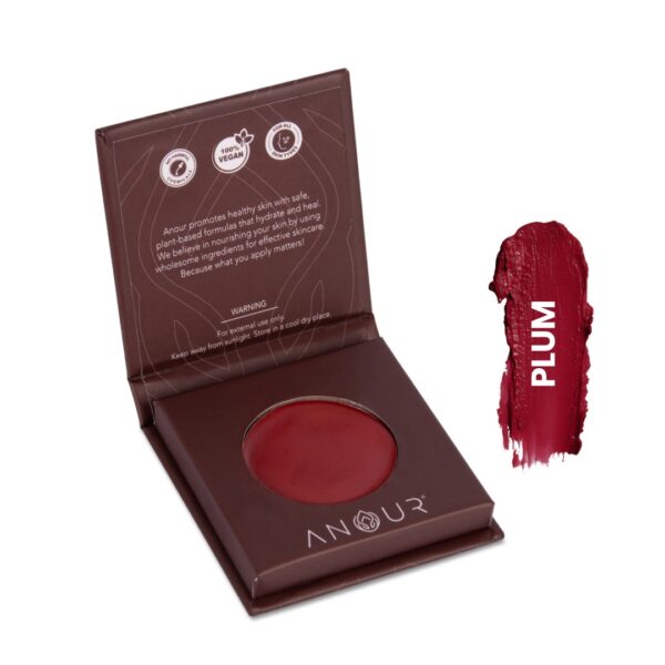 Anour Lip & Cheek Tint - Plum